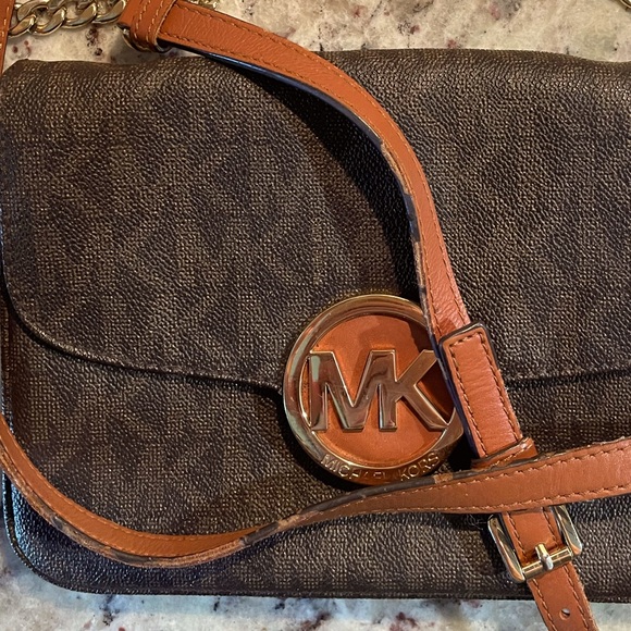 Michael Kors Brown Crossbody Bag - Picture 2 of 8